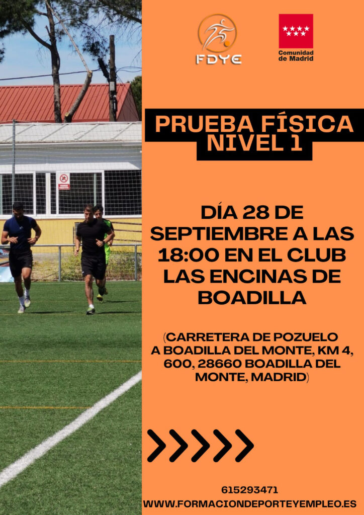 Pruebas Físicas Nivel 1